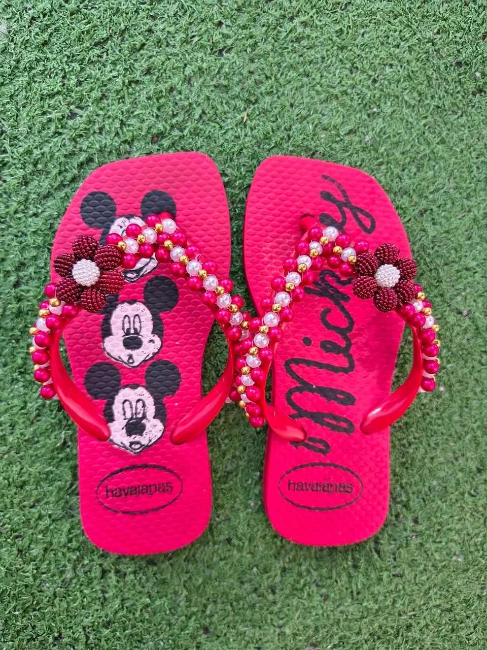 Havaianas custumizada  - Foto 3