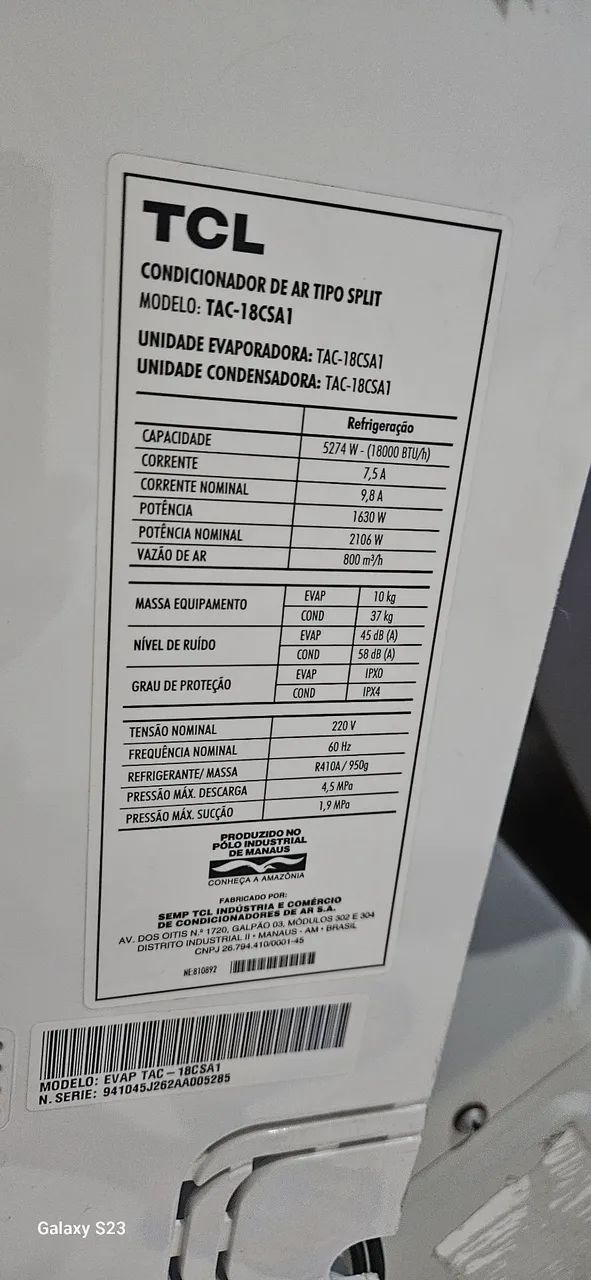 Ar condicionado 18000btus  - Foto 2