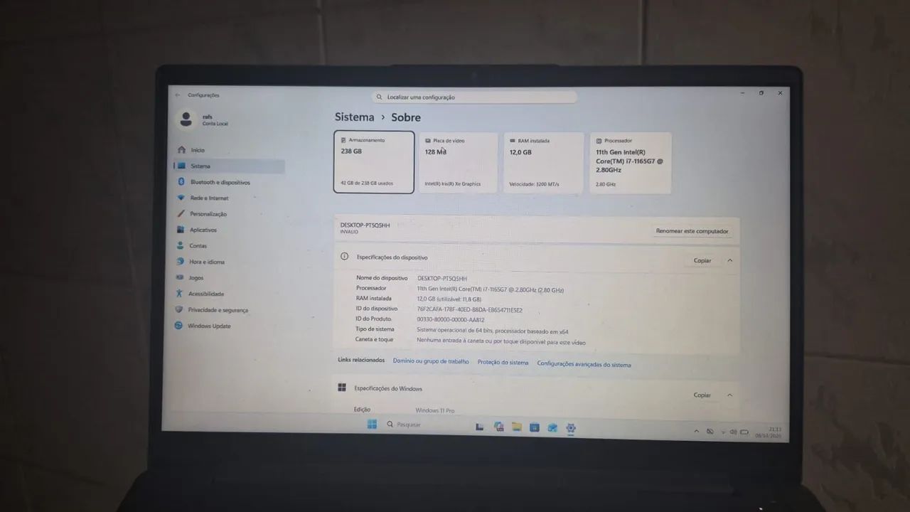 Notebook Lenovo I7 - Foto 2