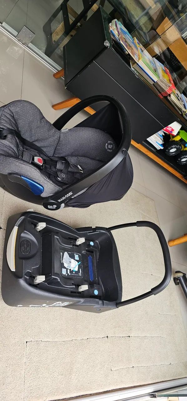 <br>Bebê Conforto Citi Maxi Cosi Essential Black + Base - Foto 5