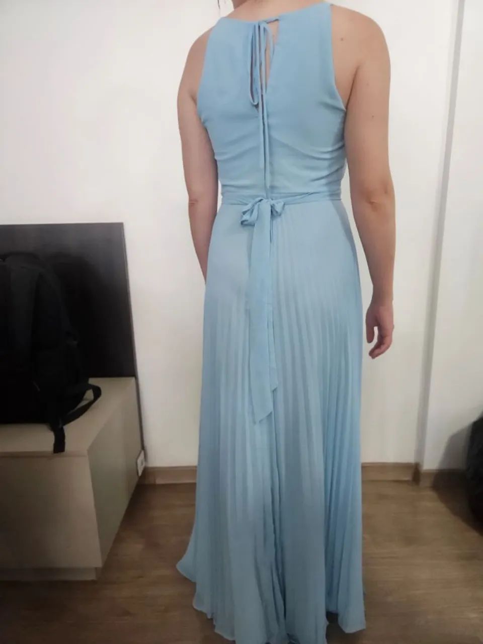 Vestido longo azul serenity  - Foto 3
