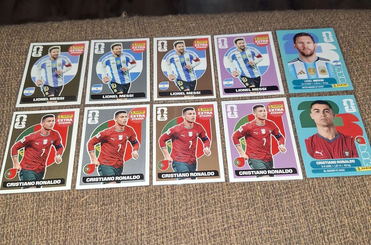 Kit Legends - Messi e Cristiano Ronaldo - Foto 3