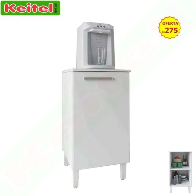 Balcão 1 Porta Bianca 40 Branco