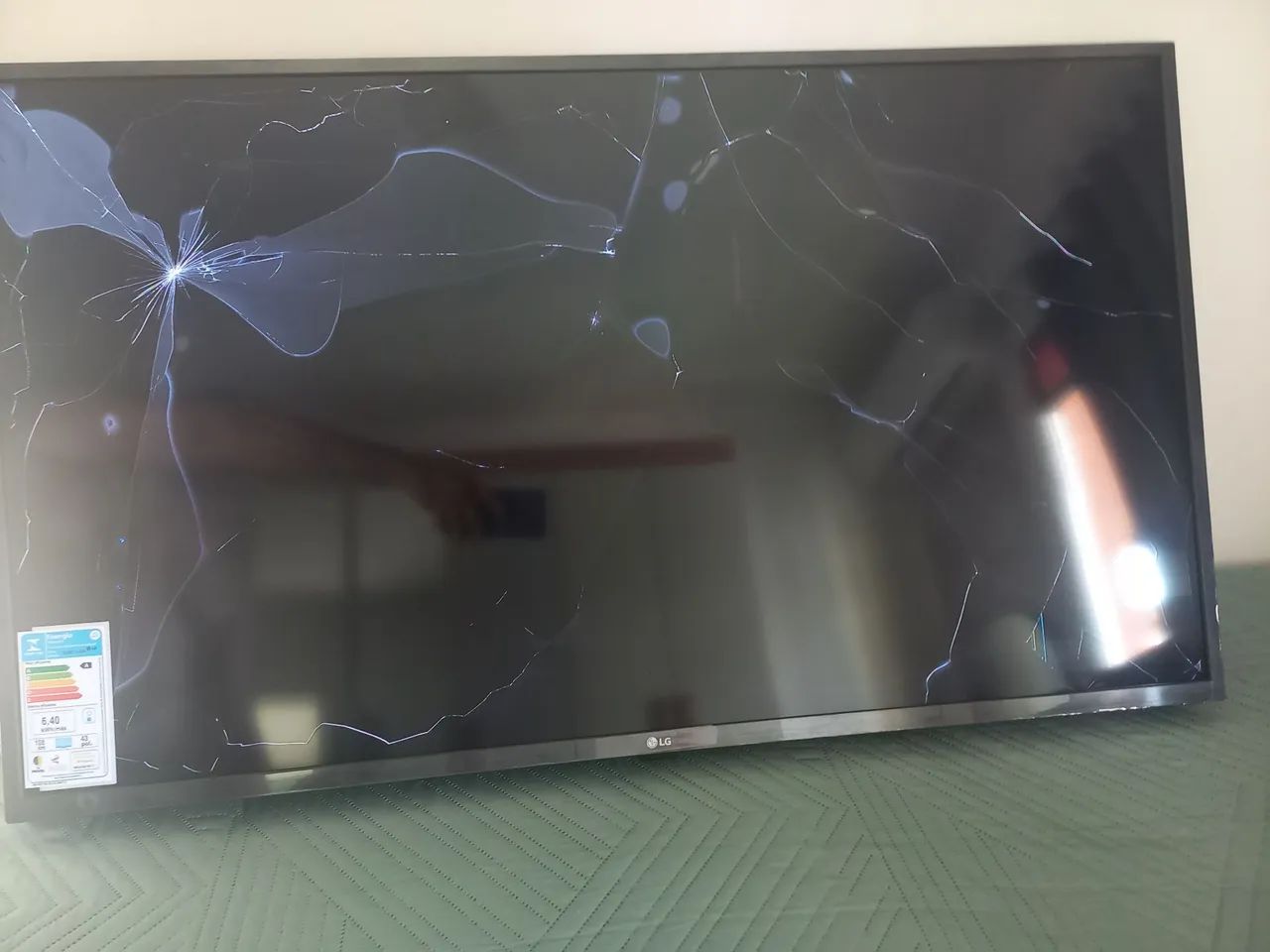 TV LG COM IA.C/DISPLAY QUEBRADO - Foto 3