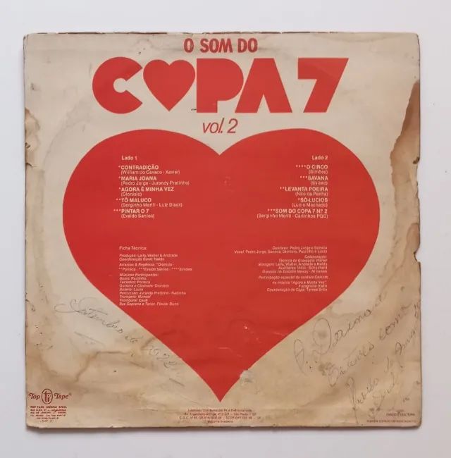 LP Vinil O Som do Copa 7 vol 2  - Foto 3