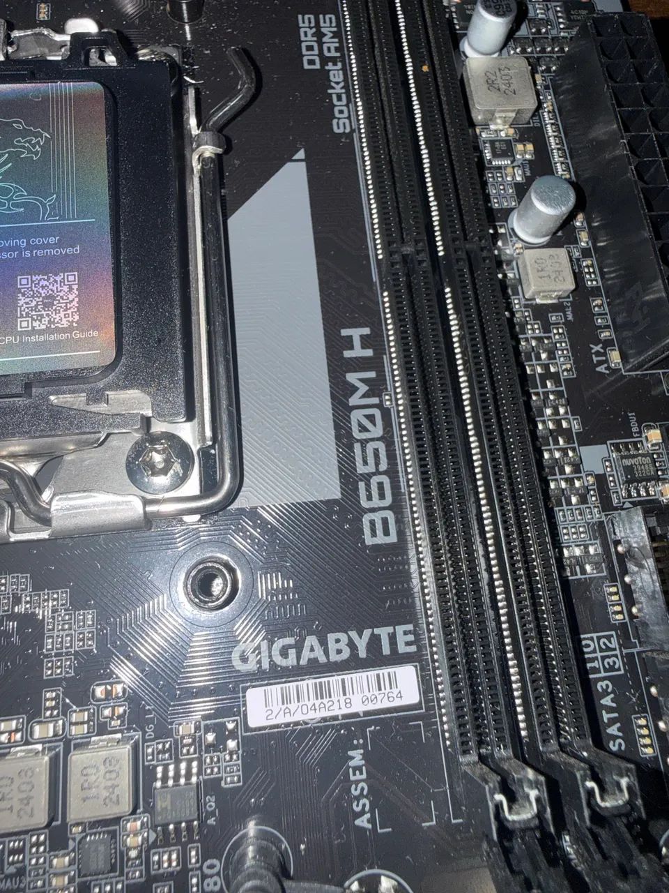 PLACA DE VÍDEO GIGABYTE B650 mh 1.2 am5  - Foto 2