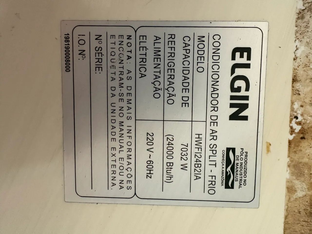 Ar condicionado elgin 24000 - Foto 5