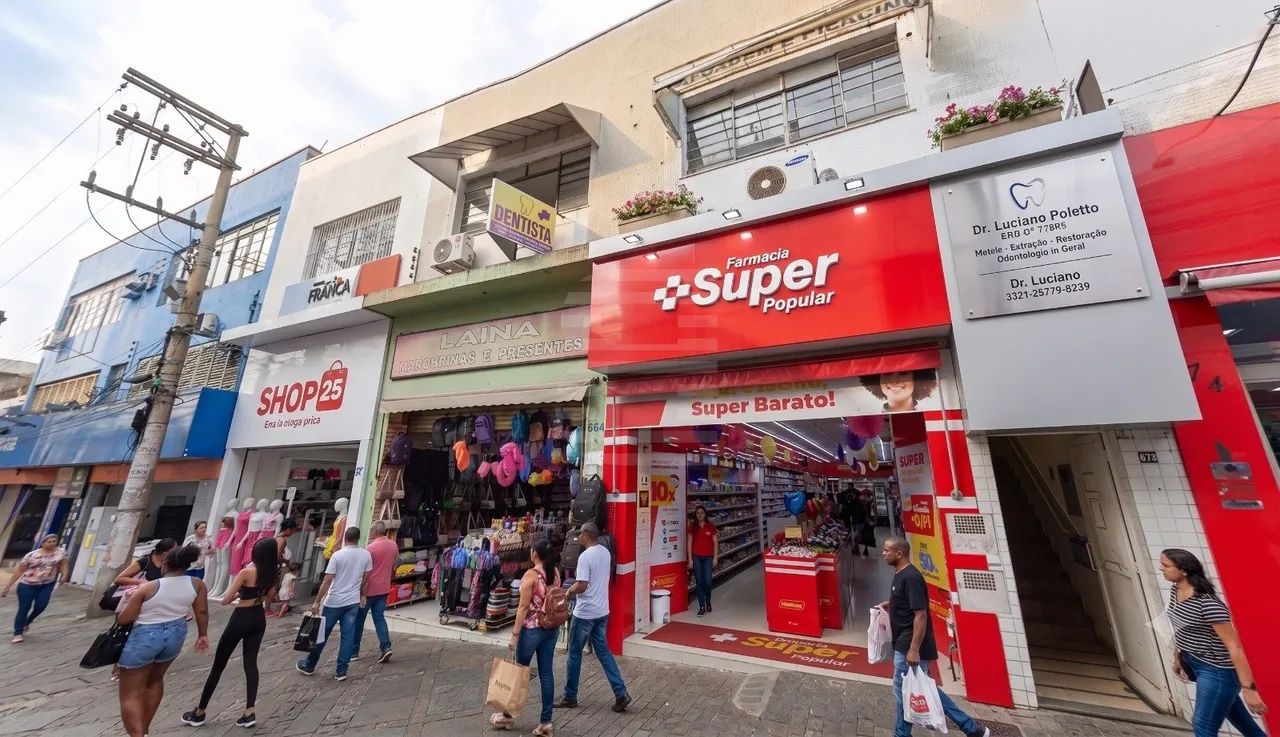 Sala comercial para alugar proximo do Calçadão de compra da Rua 13 de maio.