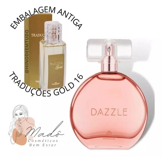 Perfume Dazzle Color Champagne 60ml feminino - Foto 3