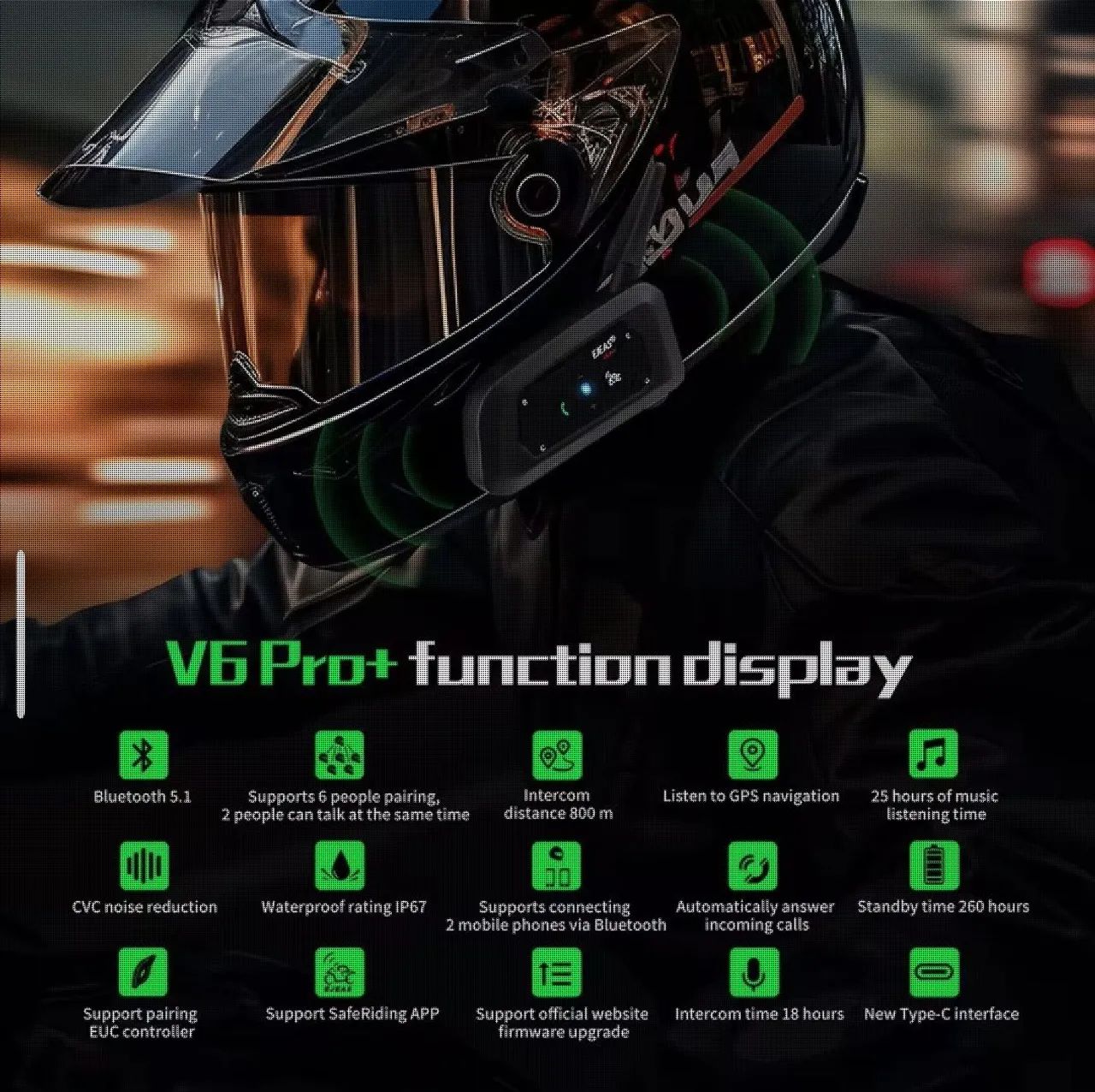 Intercomunicador Ejeas v6pro+ NOVO - Foto 2