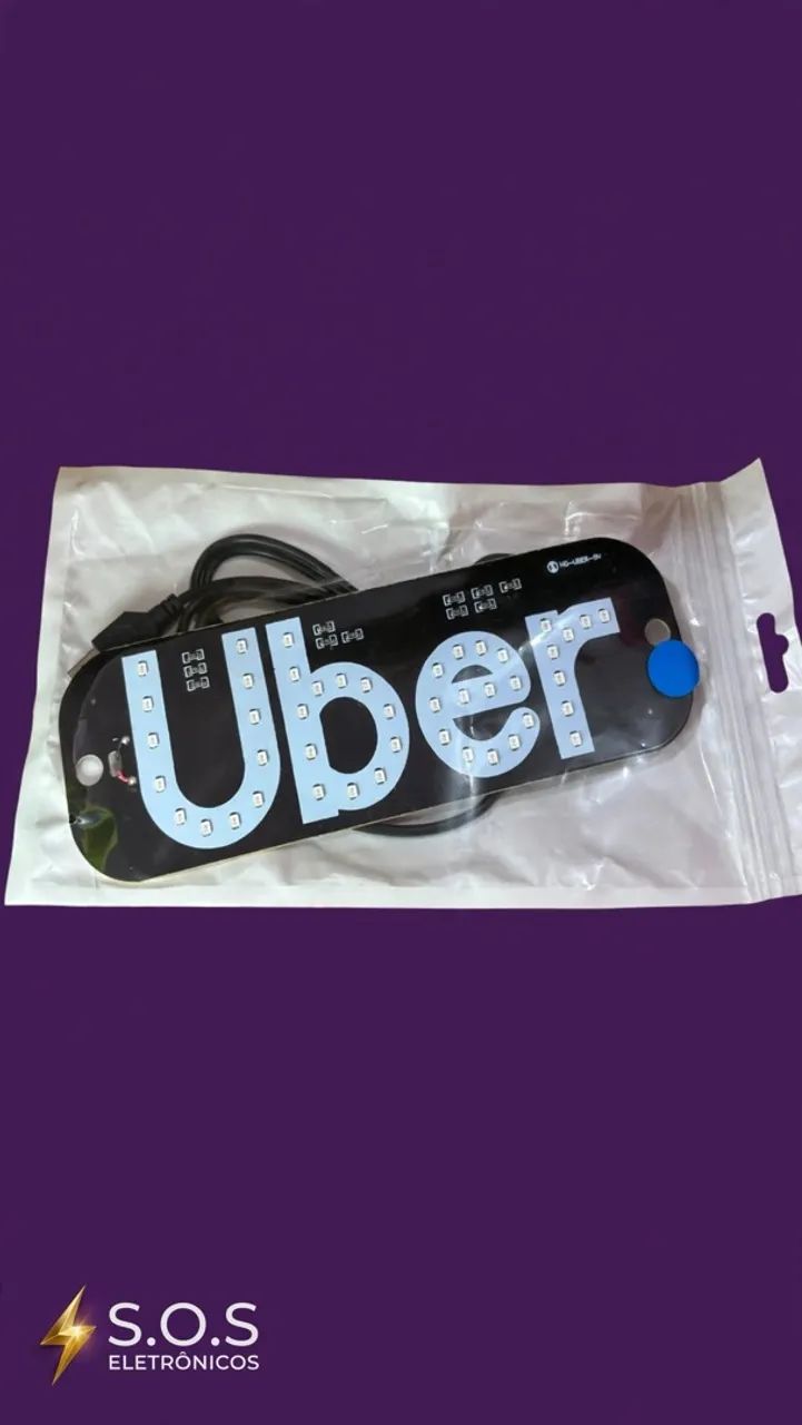 Placa LED UBER 