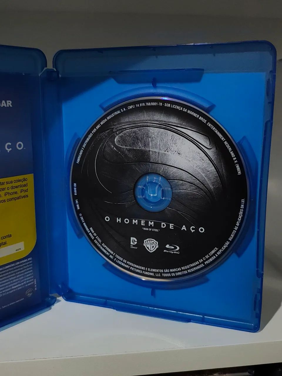 O Homem de Aço blu-ray original  - Foto 3