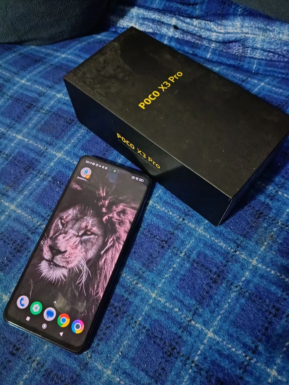 Poco X3 PRO 128gb - CAIXA E CAPINHA - Único dono
