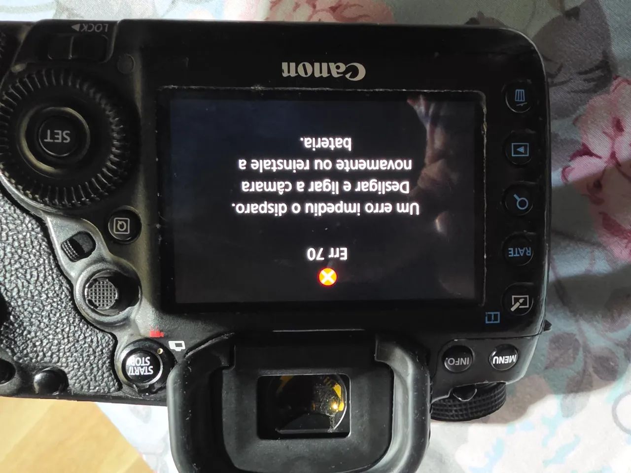 Camera canon 5D mark4 c defeito - Foto 3