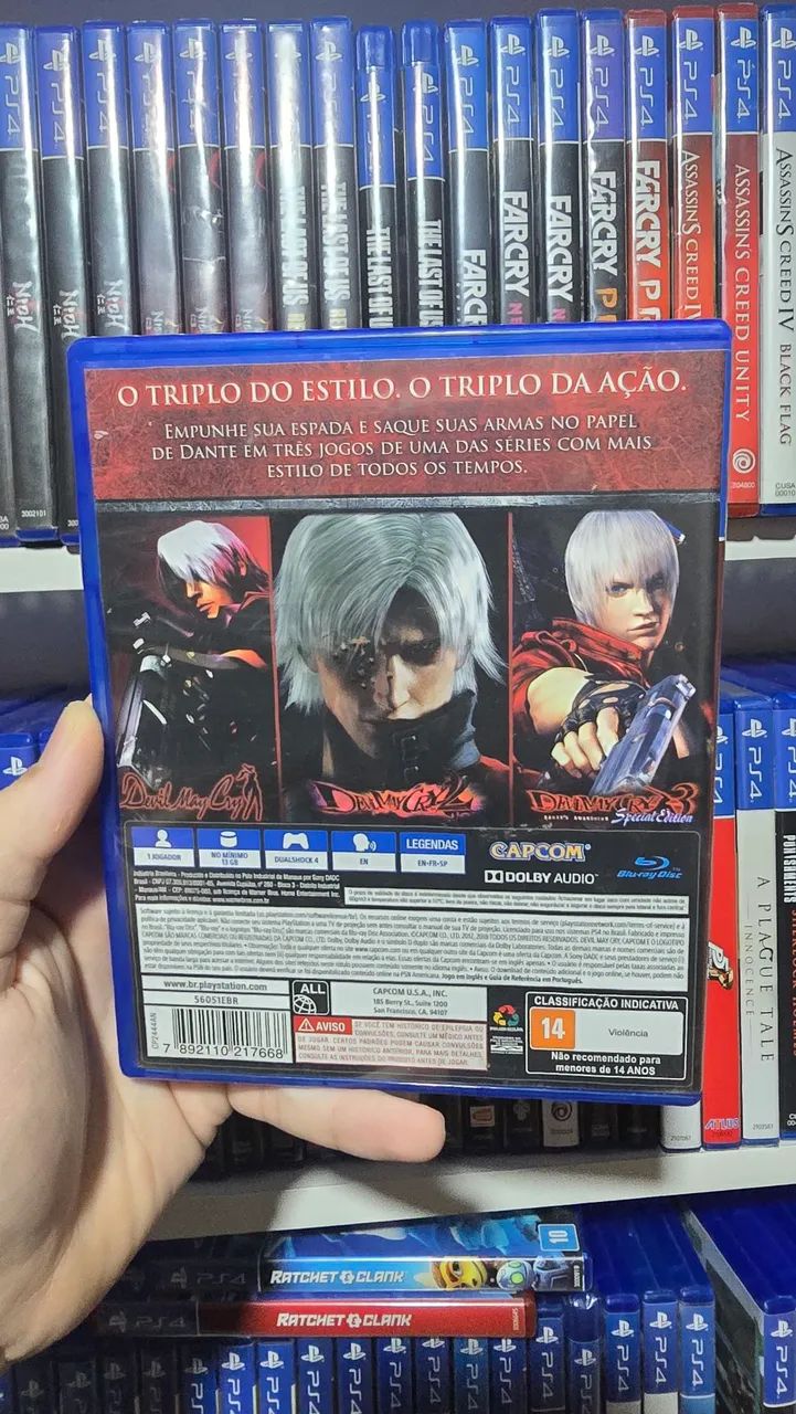 Devil May Cry HD Collection - PS4 ( 3 JOGOS) - Foto 2