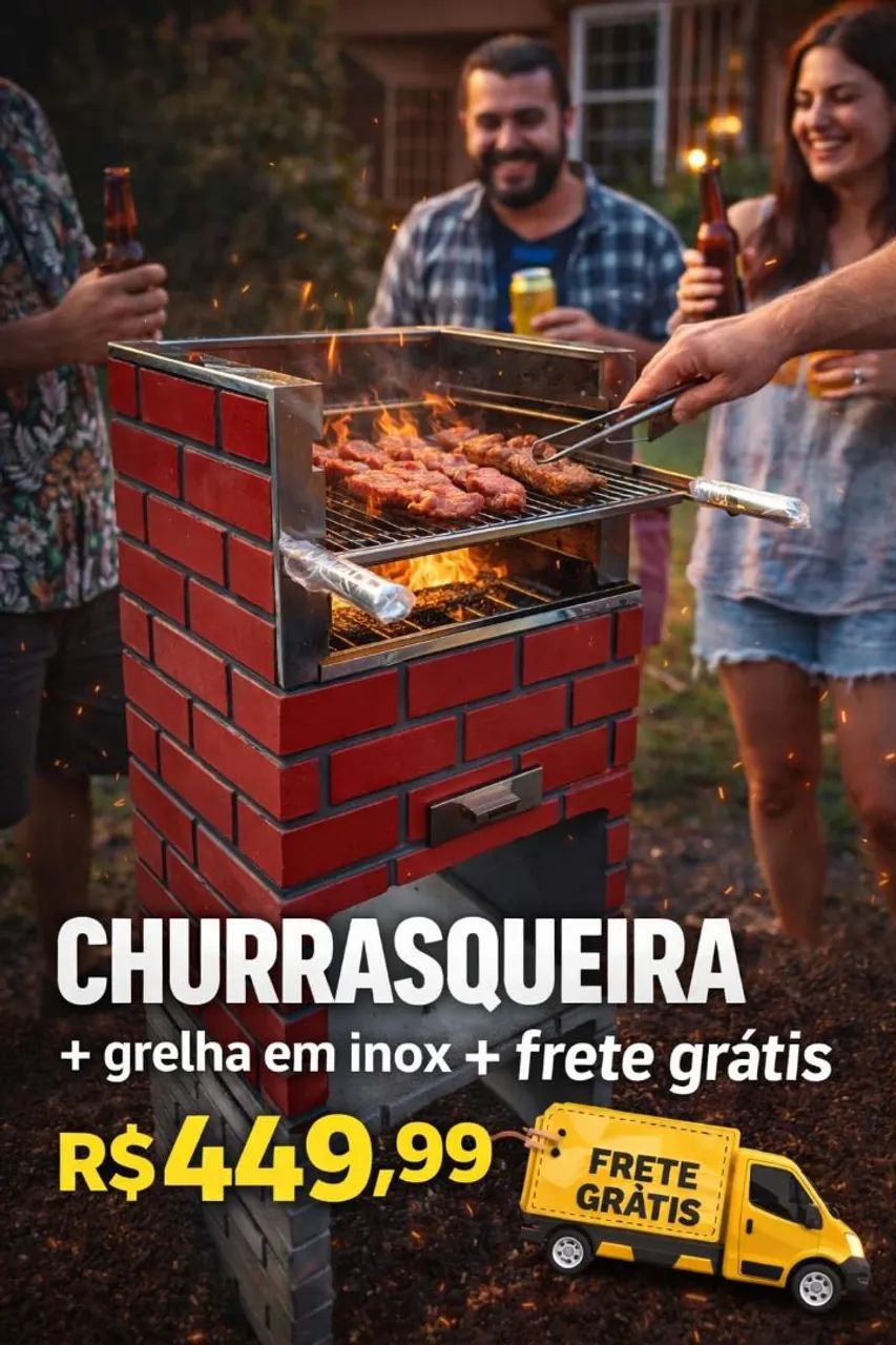 Churrasqueira Pré-Moldada  - Foto 3