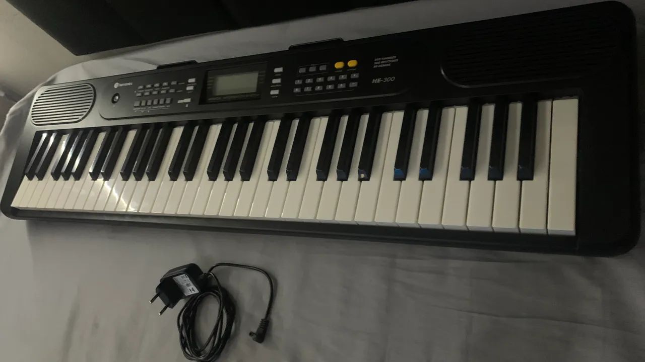 Teclado Musical Eletrônico 61 Teclas He-300 - Foto 3