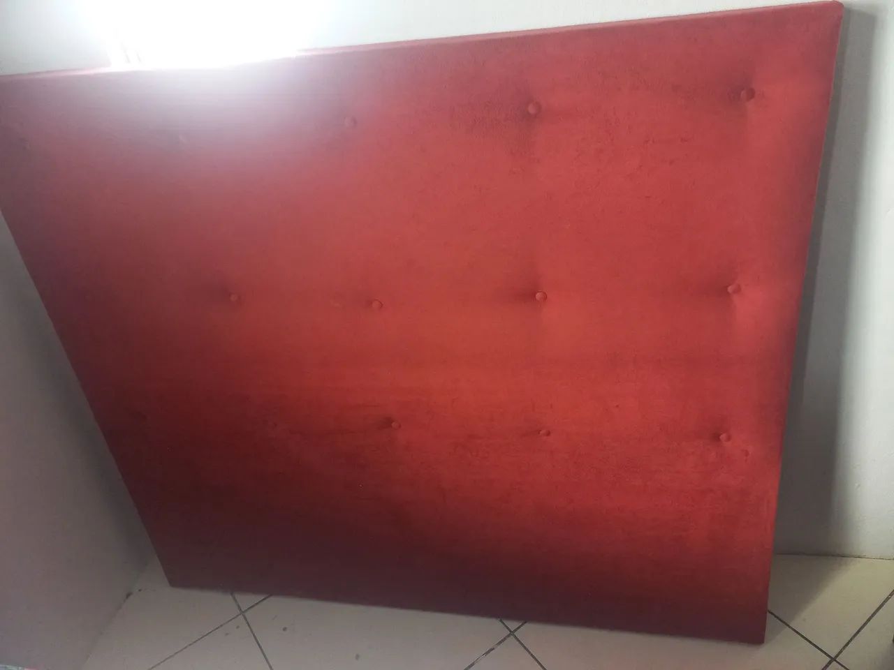 Cabeceira de cama acolchoada  - Foto 2