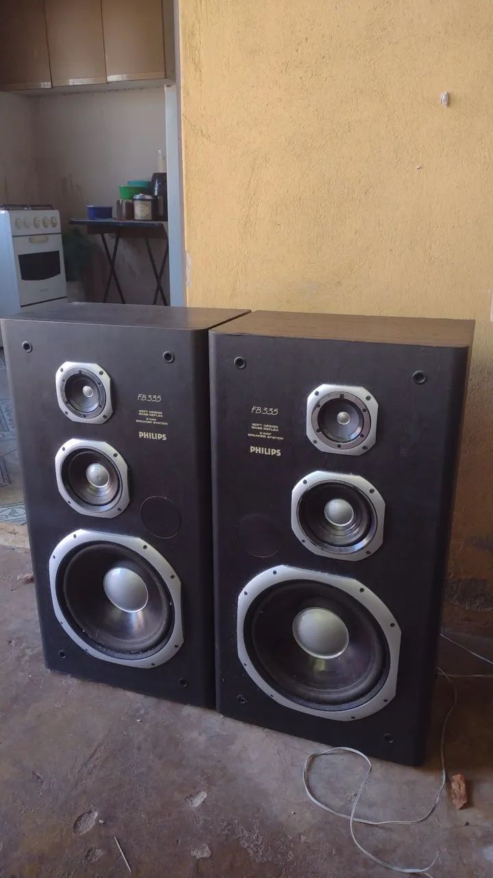 Caixas Philips ( 80 watts) .FB-335.Raras . - Foto 2