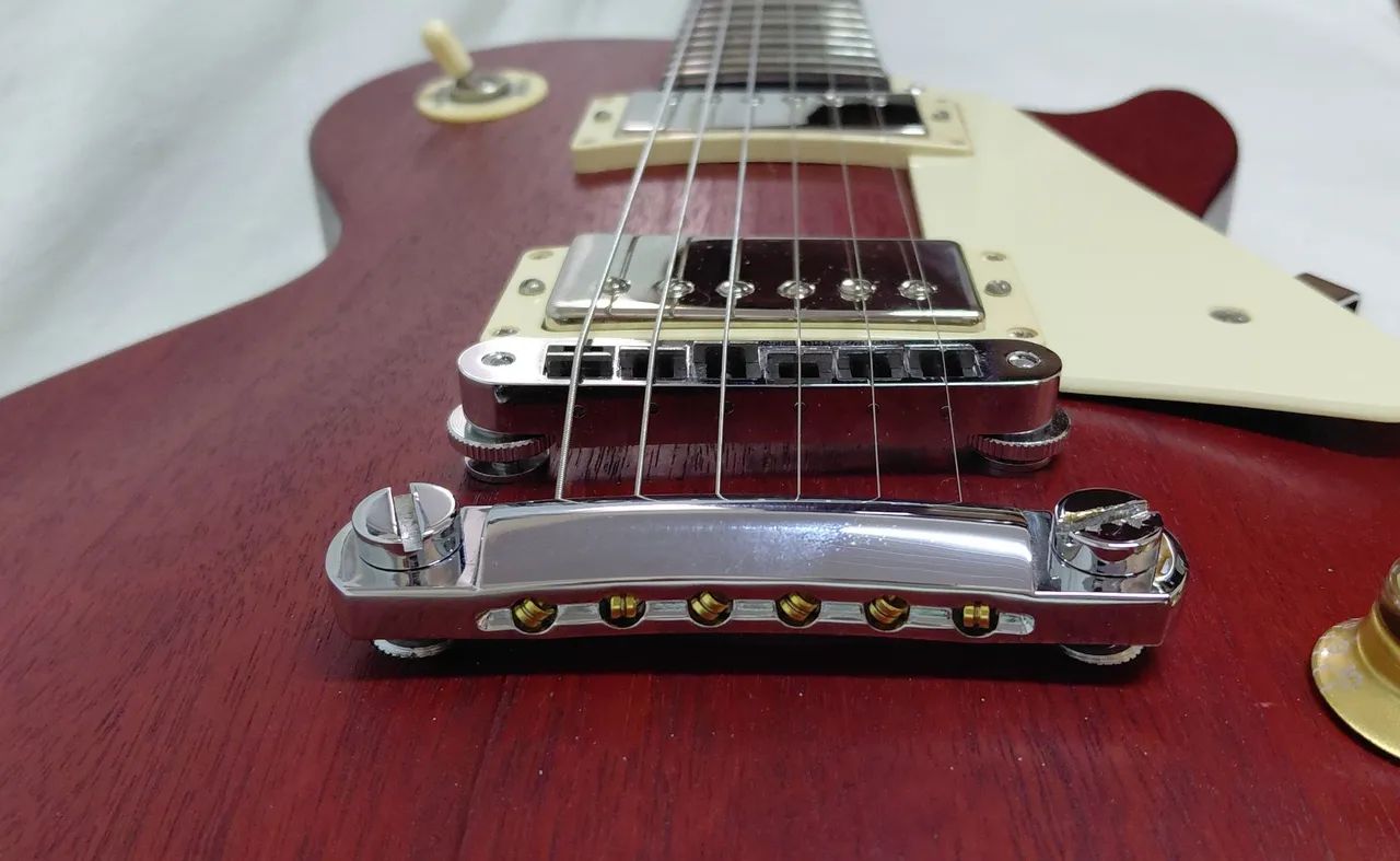 Guitarra Gibson Les Paul Studio Cherry Faded  - Foto 3