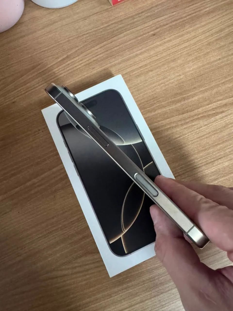 iPhone 16 pro 256gb com caixa