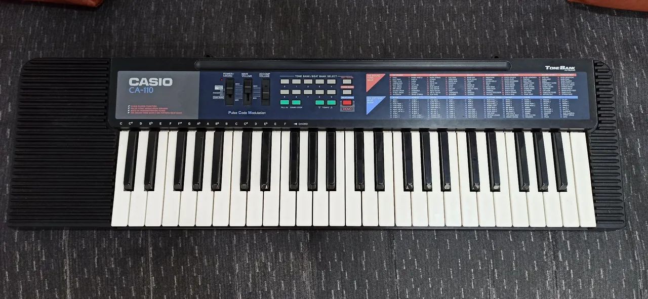 Teclado Casio CA-110 - Instrumentos musicais - Parada de Lucas