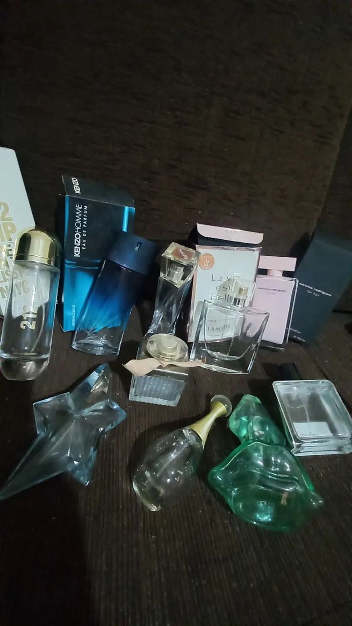 Frascos perfumes importados 