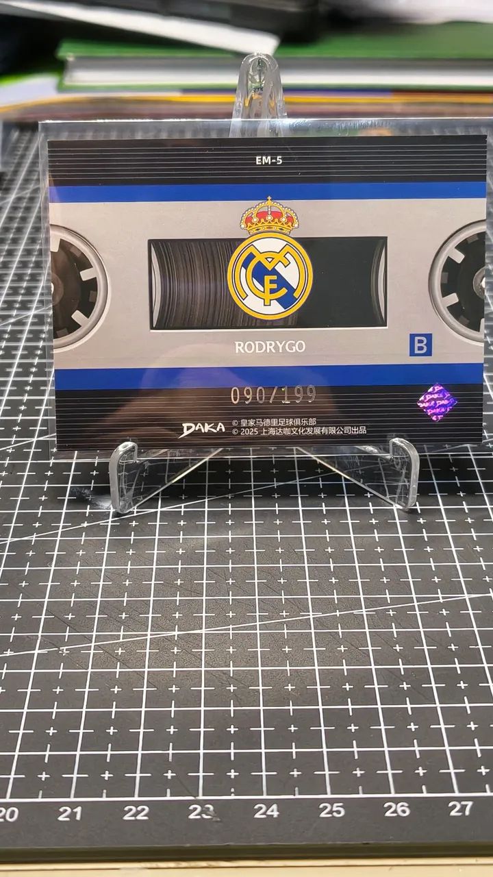 Cards Numerados Daka Barcelona e Real Madrid  - Foto 5