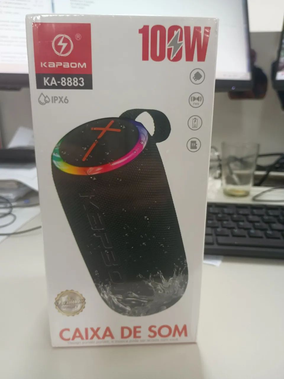 Caixa de som 100w
