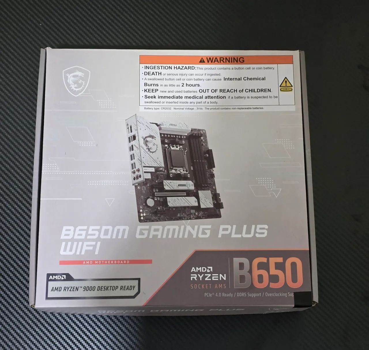 Placa Mãe MSI B650M Gaming Plus WIFI - COM 2 ANOS DE GARANTIA