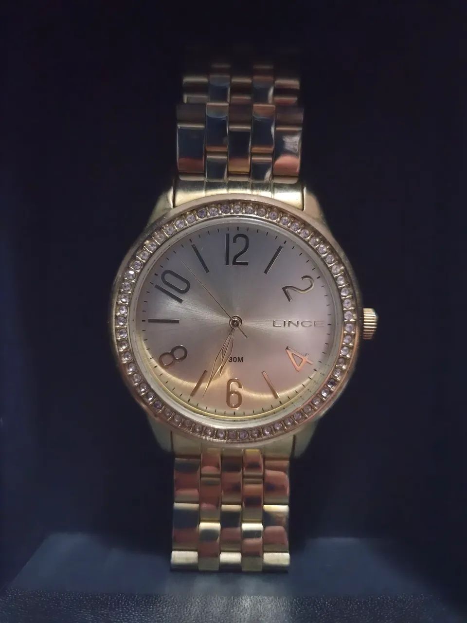 RELÓGIO LINCE DOURADO - LRG4338L