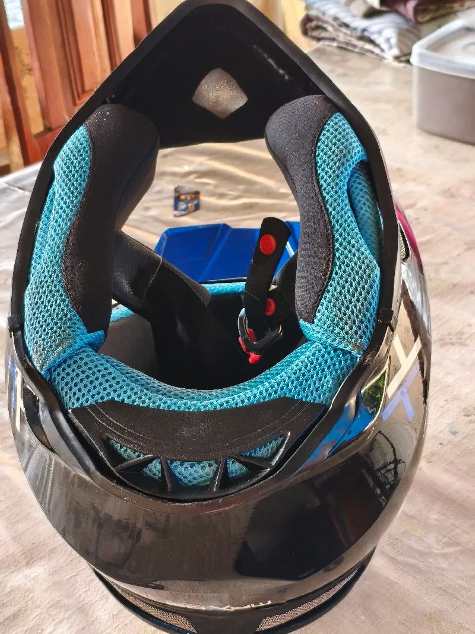 capacete de moto Cross  - Foto 4