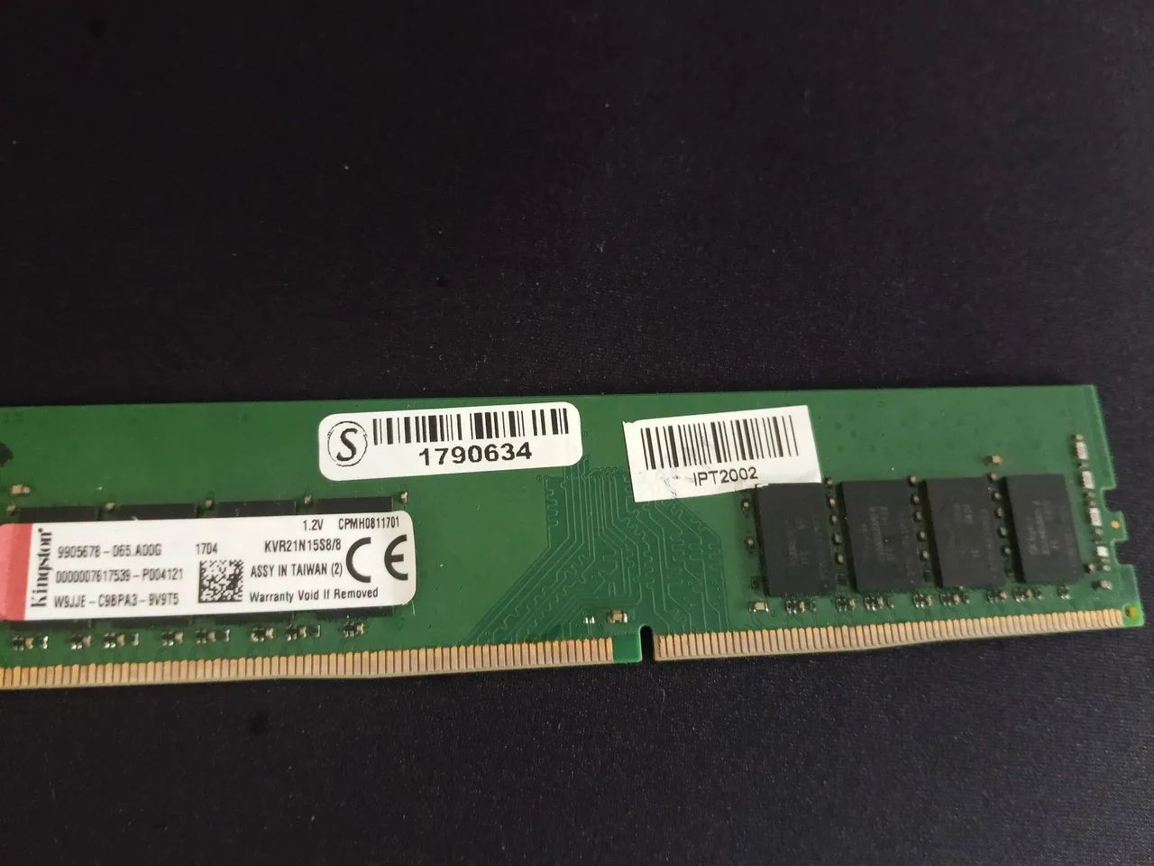 Memória ram 8 Gb Kingston 