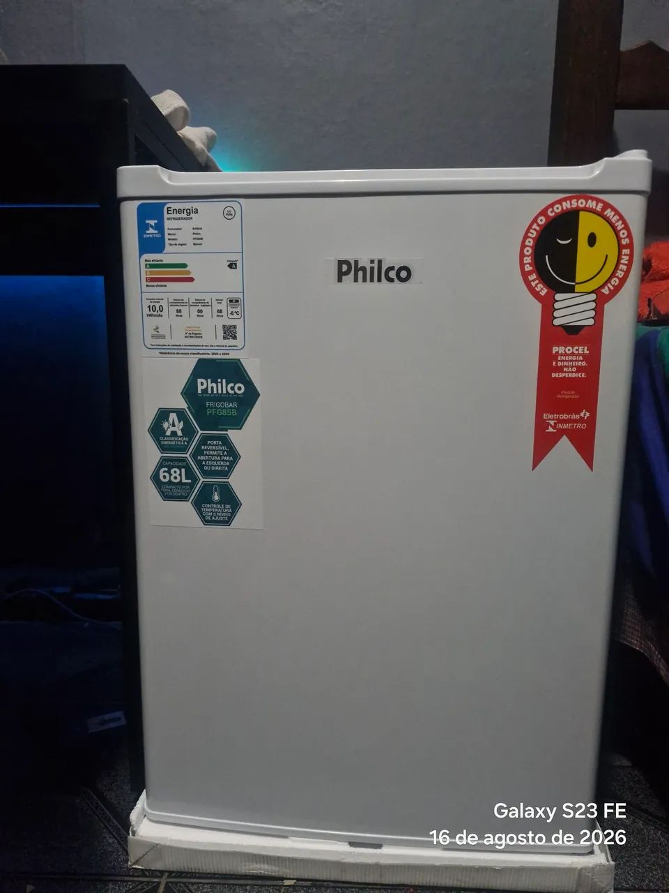 Frigobar plico novo