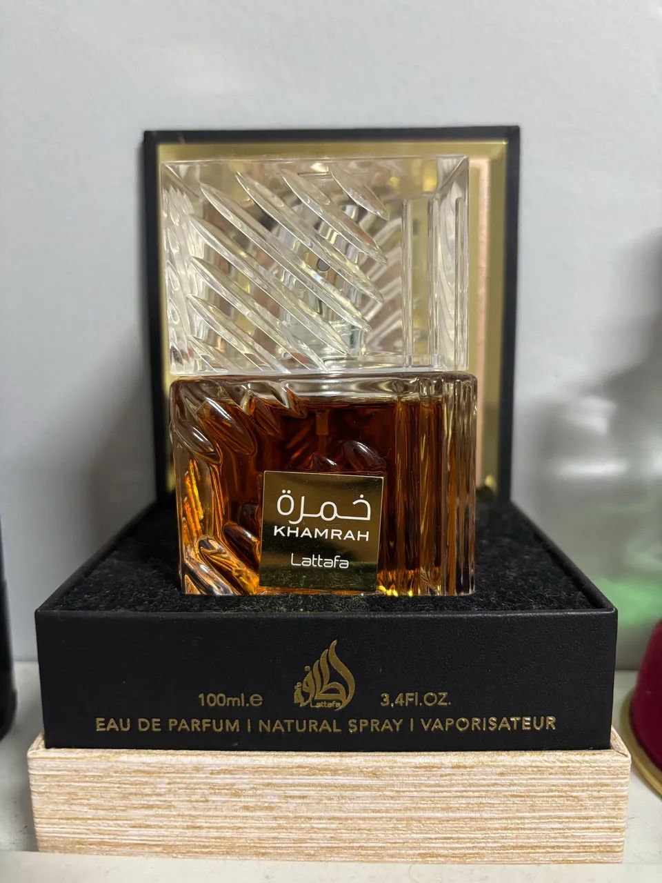 Perfume khamrah de Lattafa