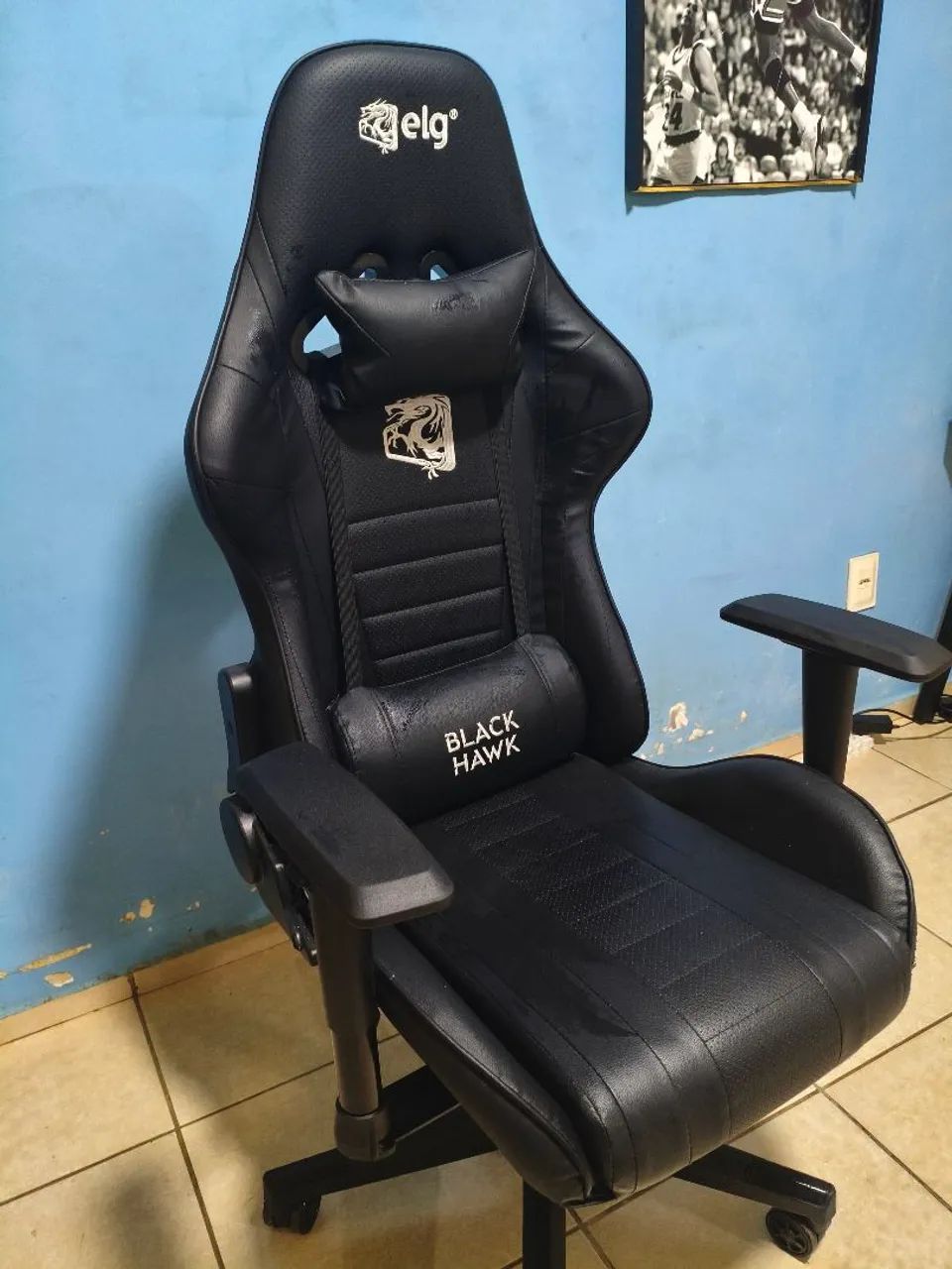 Cadeira Gamer Black Hawk - Foto 2