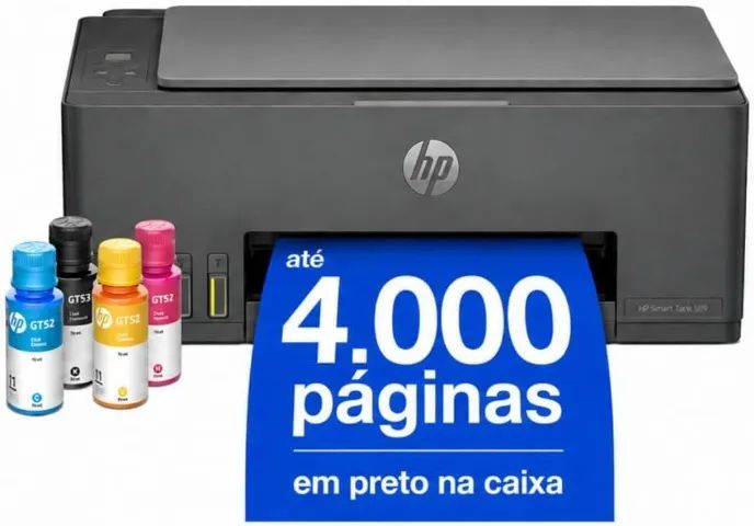 Abaixei - Impressora Multifuncional HP Smart Tank 589 - NOVA LACRADA