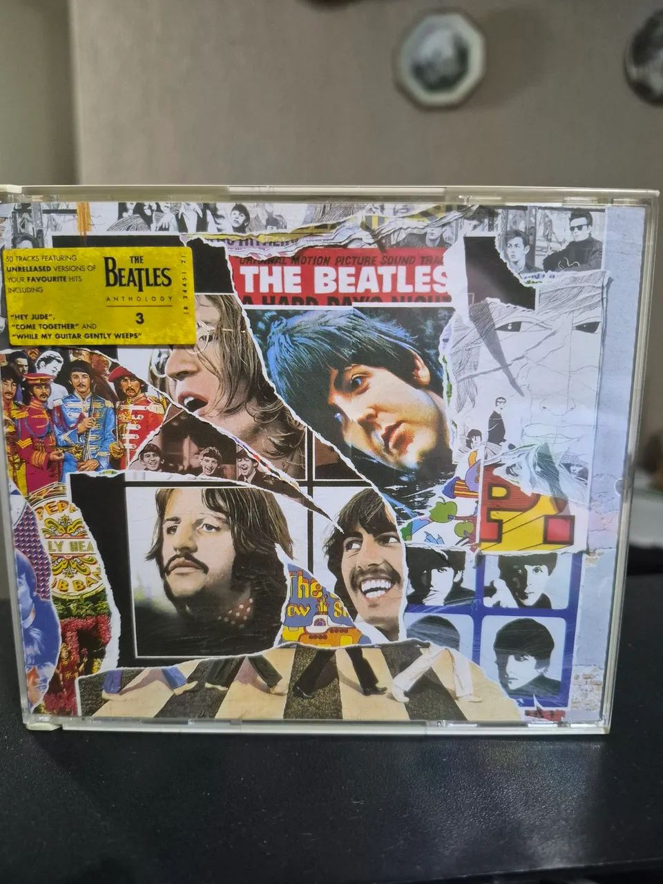 CD duplo dos Beatles Anthology 3