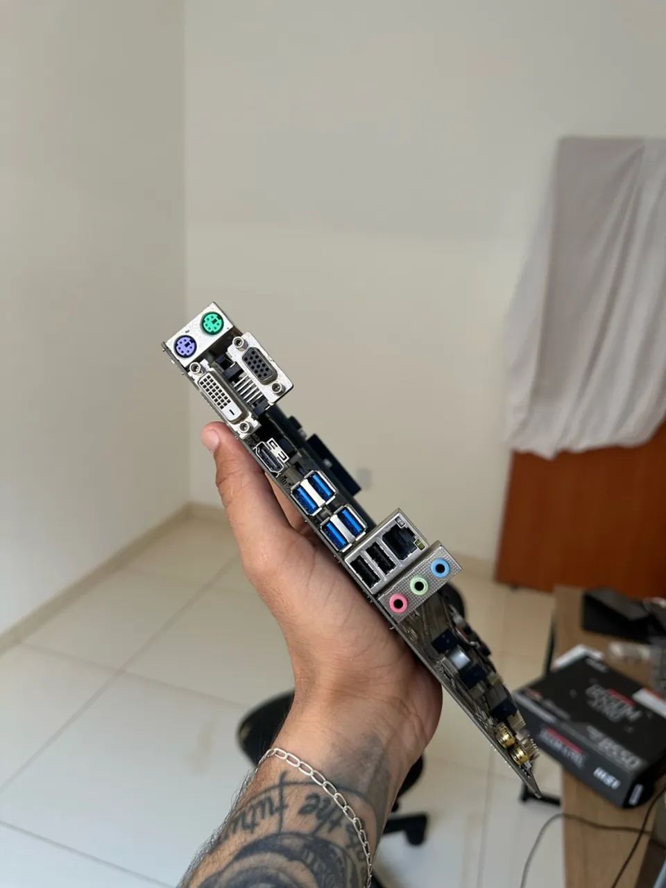 Vendo Placa mãe e processador  - Foto 3