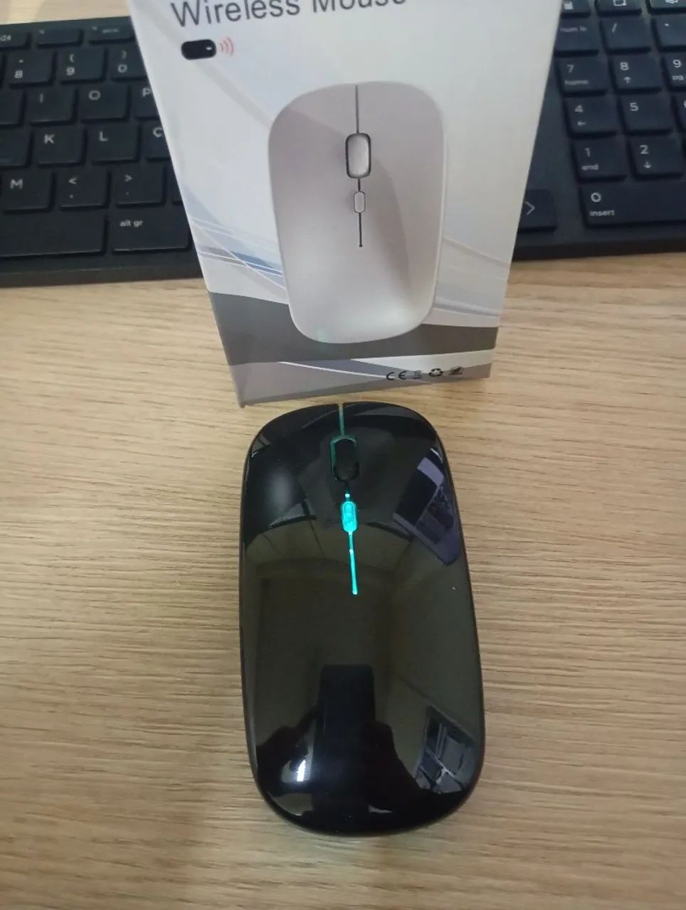 Mouse wireless RGB ótimo - Foto 2