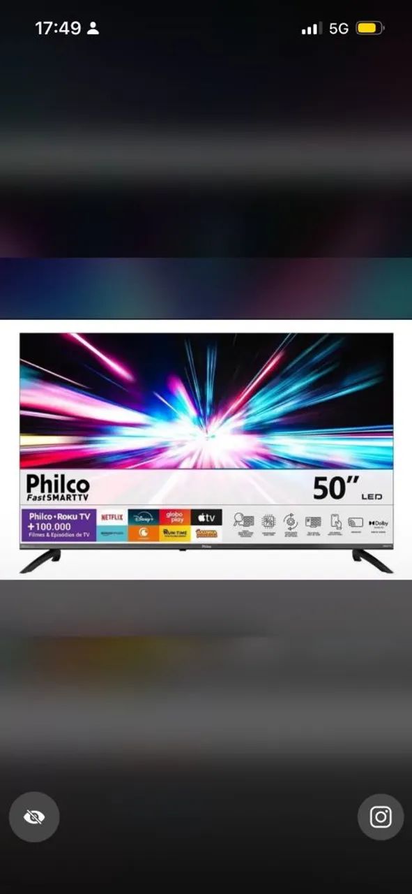 Tv 50` polegadas 