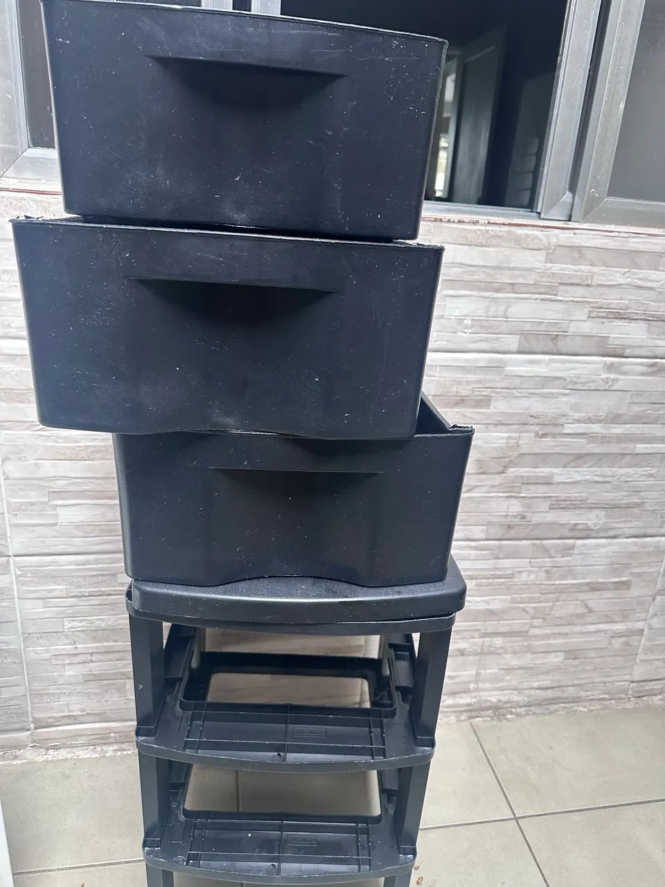 Gaveteiro de Plástico três Gavetas  - Foto 4