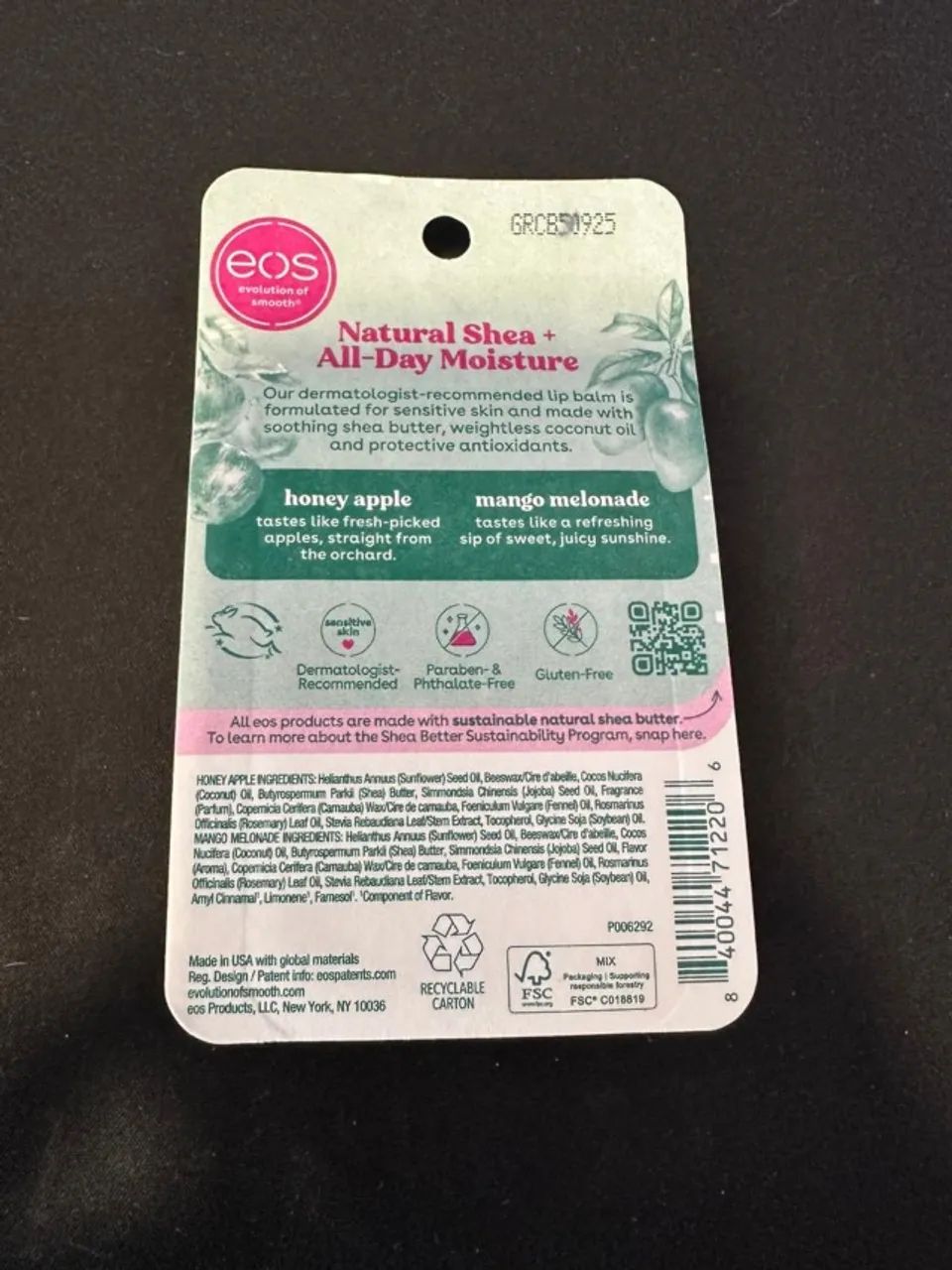 EOS Natual Sheak Lip Balm - Foto 2