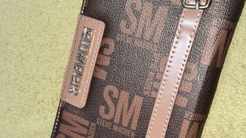 Carteira Clutch Steve Madden Marrom - Foto 4