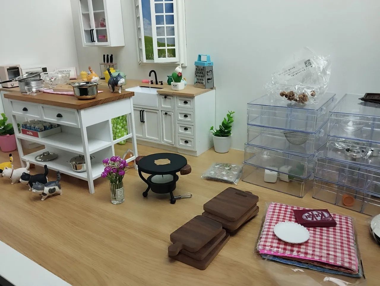 Mini Cozinha com mais de 100 peças  - Foto 5