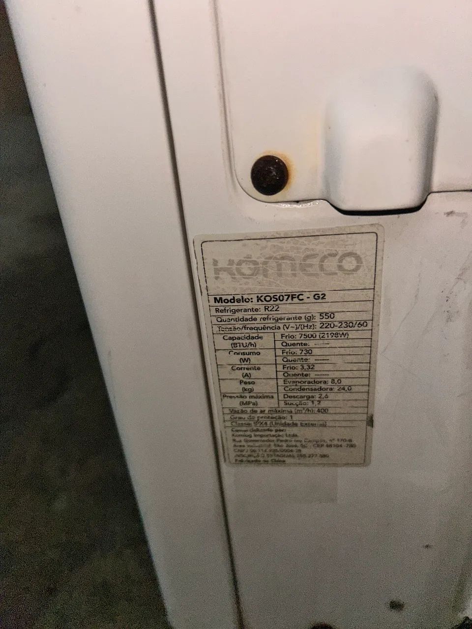 Ar-condicionado komeco 9.000 btus - Foto 2