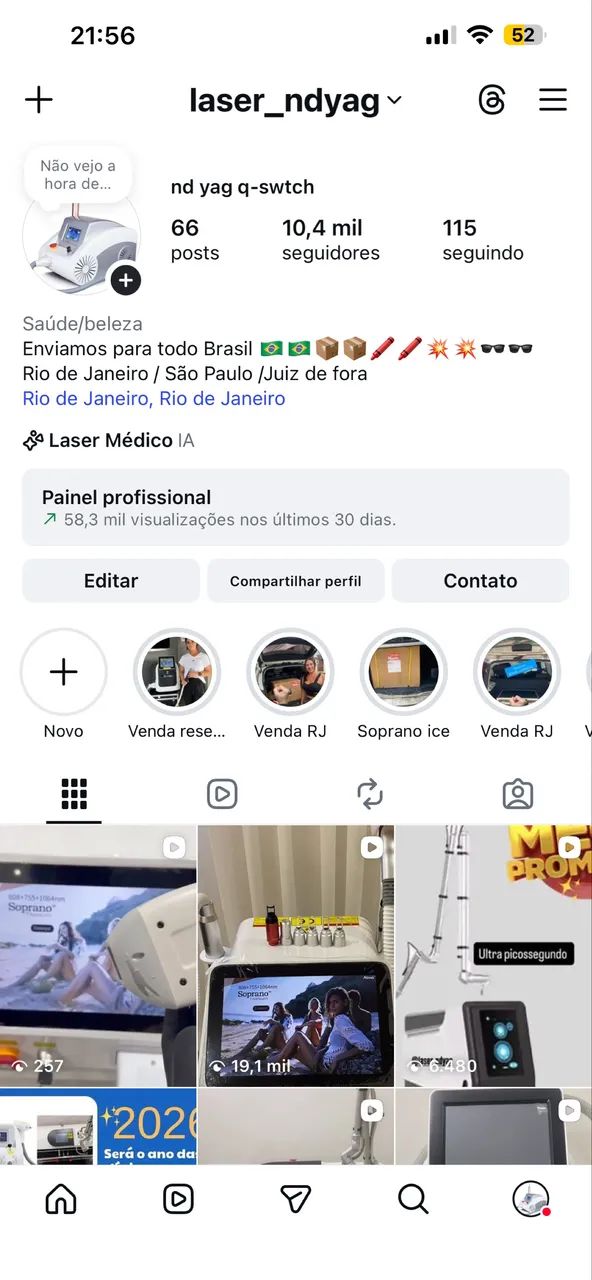 Nd yag novo na caixa  - Foto 4