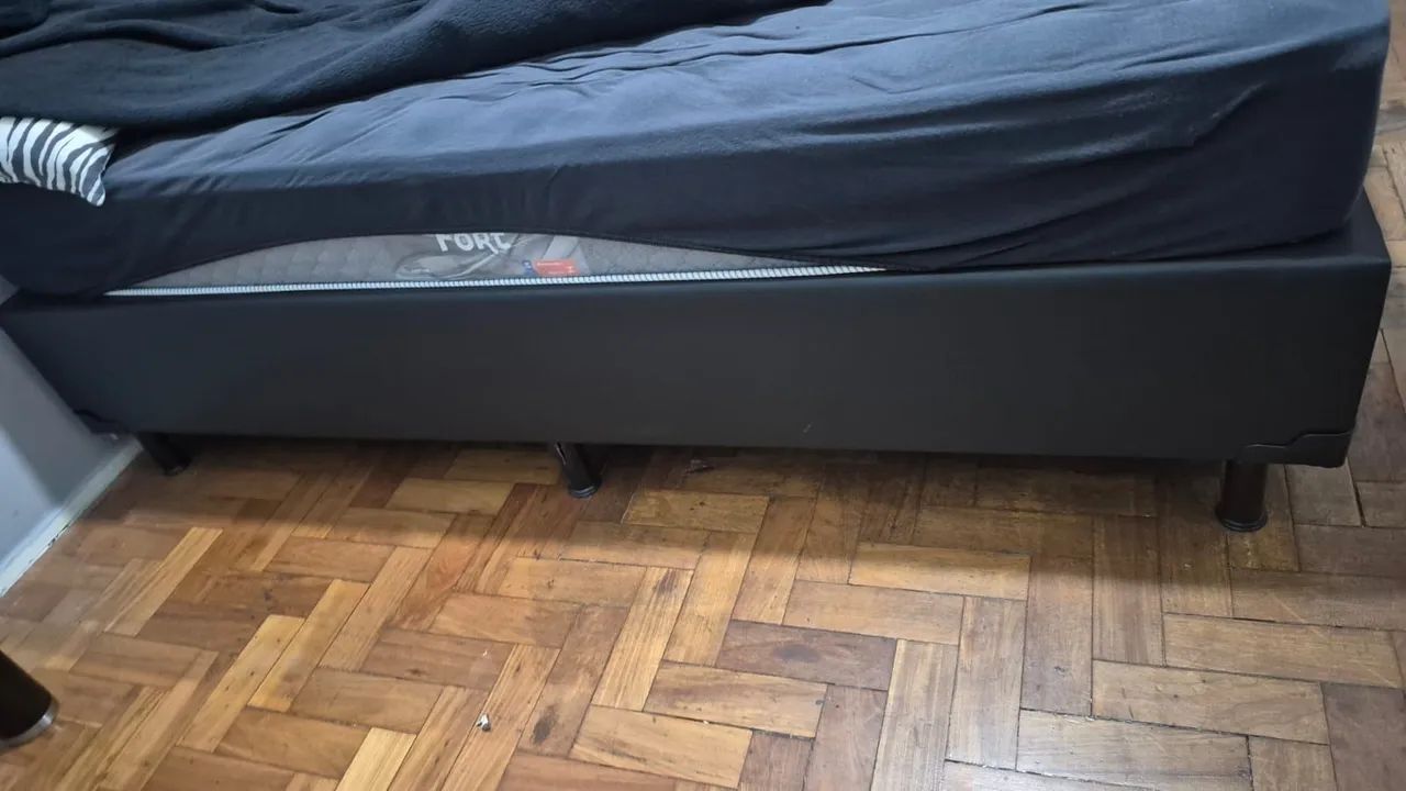 COLCHÃO + BOX BARATO E NOVO - Foto 2