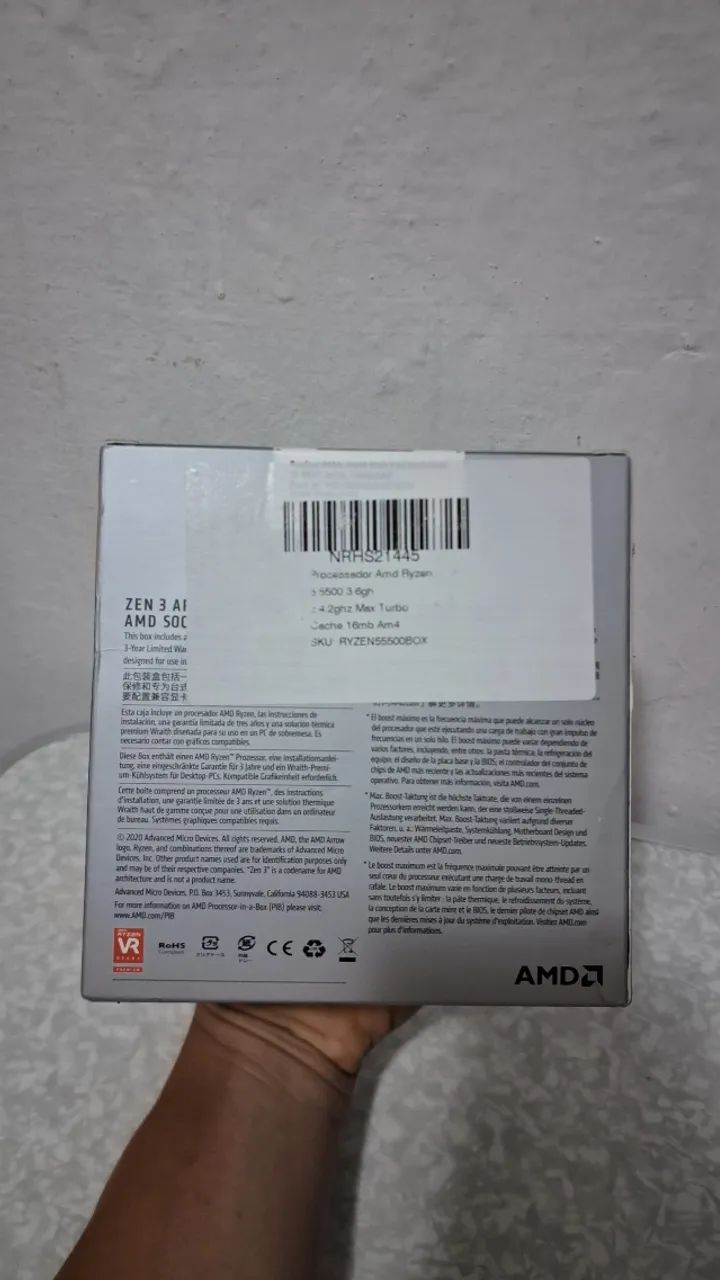 Processador AMD Ryzen 5 5500 - Foto 5