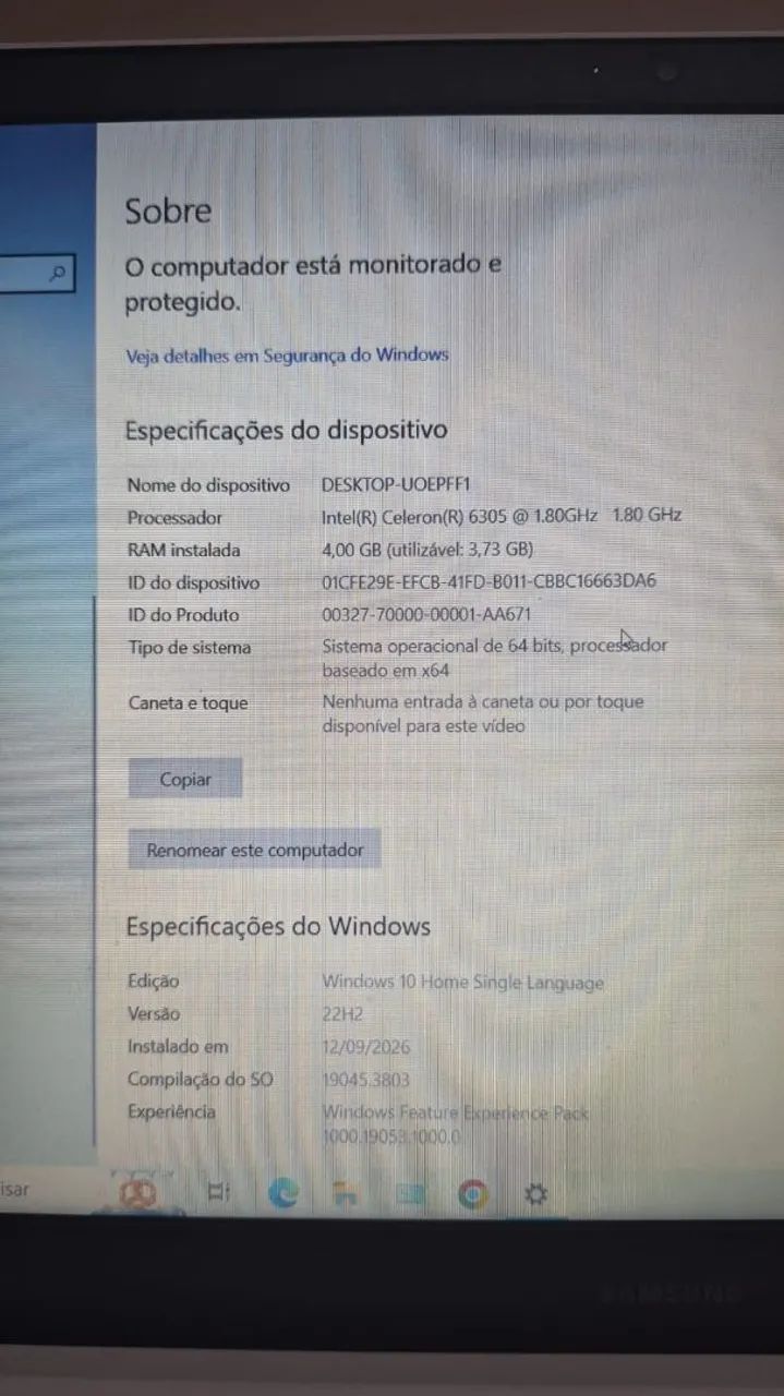 Notebook Intel Celeron Full HD  - Foto 5